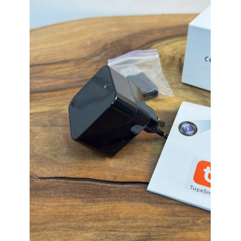 Скрытая WI-FI камера,розетка  USB Зарядка - Full HD 4K/1080P